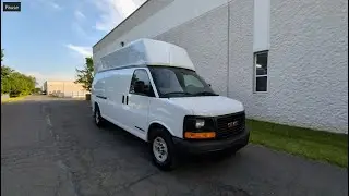 Обзор и тест-драйв фургона GMC Savana 3500 High Top Extended Cargo Van 2015 года