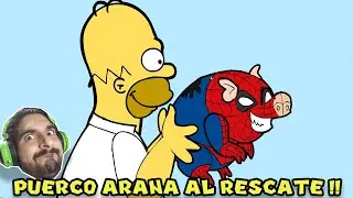 PUERCO ARAÑA AL RESCATE !! - Homer Simpson Saw Game con Pepe el Mago (FINAL)