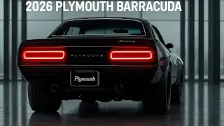 2026 Plymouth Barracuda&ndash;INSANE Modern Muscle Car Beast | Unreal 8K Cinematic Review & Full Breakdown