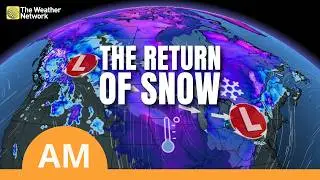 Canada's National Forecast - November 6, 2025 | #WeatherAM
