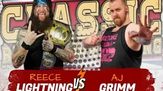 Classic British Wrestling Presents Reece Lightning Vs Aj Grimm 16/05/25