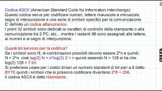 ED4. Codici digitali: BCD - GRAY - ASCII