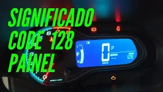 O que significa o c&oacute;digo 128 no painel de instrumentos Chevrolet Onix Prisma Spin Cobalt Sonic cruze
