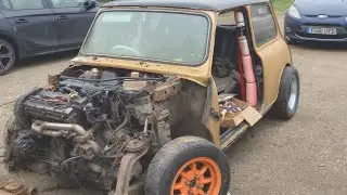 classic mini project , engine strip down pt1 #turbo #project