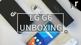 LG G6 unboxing: Pixel-pushing powerhouse