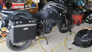2020 KTM 1290 Super Adventure Touratech Case Installation
