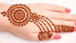 Letest mehndi design 🔥🌱 New mehndi design 2026||beautiful Mehndi design|stylish mehndi design#mehndi