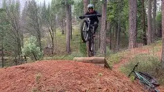 New bike jump! #mtb #mtblife #mtb4life #bikelife 