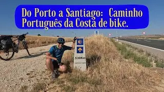 Do Porto a Santiago: Caminho Português da Costa (Bike) #bike #caminoportugues #santiagodecompostela
