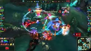 IG vs AHQ - AHQ Mountain steal Dragon - LOL 2015 championship 04/10/2015