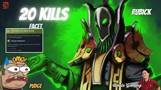 Dota2 Rubick Mid Gameplay 20 Kills | Bhulx Gaming