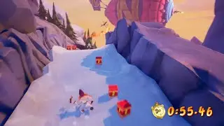 Crash Bandicoot 4: Building Bridges Platinum Relic in 1:04.51