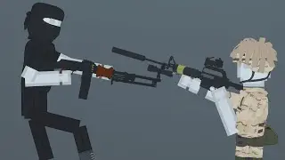 Special Forces Fights Bandits in the Middle East in People Playground