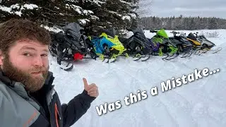 I bought a Turboed Snowmobile: Polaris VR1 850 BOOST!!!