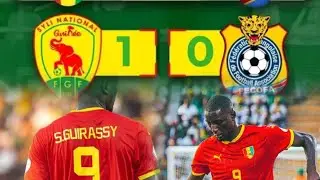 GUIN&Eacute;E 1-0 RDC: R&Eacute;SUM&Eacute; Sehrou Guirassy ⚽🏆 Buteur 💪🇬🇳