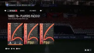 88 WALKOUT 3 X 78+ Player Pack FIFA 23