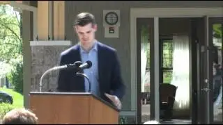 Nyre Home Dedication - Remarks of  Ryan Croke