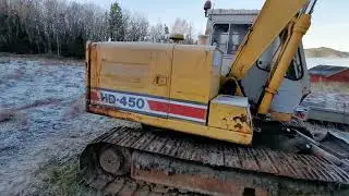 Kato HD-450 beltegraver selges via klaravik.no