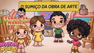 🐰Turma da Mônica - O sumiço da obra de arte 🤩 Avatar World