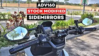 ADV 160 | Stock Modified Sidemirrors