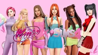 Creating the Winx Club in The Sims 4 | Magical CAS Makeover 🌟✨