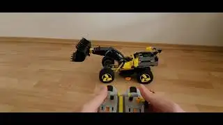 Lego Technic 42081 RC Mod with 9V Battery Box