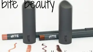 Influenster VoxBox Unboxing | BITE Beauty The Lip Pencil Live Swatch and Review