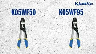 K05WF - Cleste sertizare pini 25-95 si 2x16 mm&sup2; - KLAUKE - GERKON ELECTRO