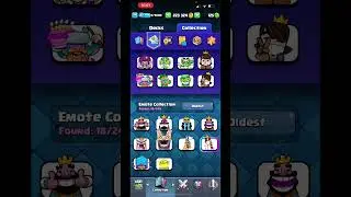 How to get the 6/7 emote in clash QR code #streamerroyale #emoteroyalecontest #clashroyale #tiger
