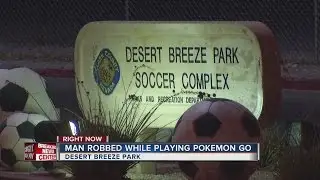 BREAKING: Person robbed while playing Pokemon Go