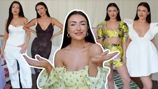 HUGE SUMMER HAUL: Zara & Revolve || Vacation Edition