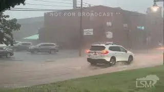 07-01-2025 Orange, VA - Urban Flooding With Heavy Thunderstorms
