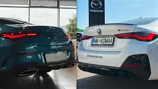 NEW Mercedes CLA 2024 vs New BMW M440i 2023 - Exterior comparison