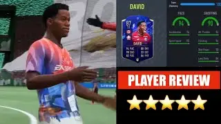 JONATHAN DAVID (87) TOTY HONOURABLE MENTIONS ! PLAYER REVIEW | FIFA 22 ULTIMATE TEAM