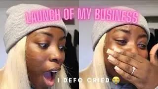 ENTREPRENEUR LIFE#:1 launch day of my business/preparing for launch day📦