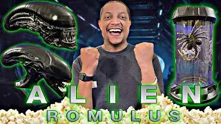 ALIEN ROMULUS | POPCORN BUCKETS | REVIEW | CINEMARK & REGAL | THESE LOOK AMAZING | IM HOOKED🤯😱