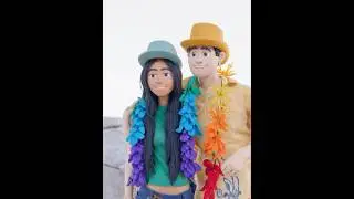 Aloha #shorts #shortsfeed #explore #summer #couplegoals #couplelife #couple #love #clayart #clay