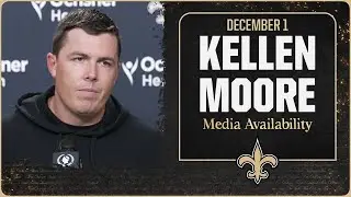Келлен Мур подводит итоги 13-й недели против «Долфинс» | New Orleans Saints
