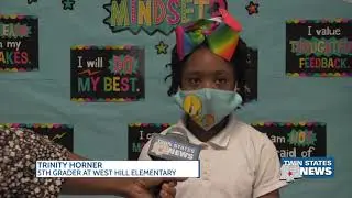 West Hills Elementary Installs Water Bottle Filling Stations - Donisha Branham