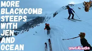 Blackcomb Steeps with Jen and Ocean  Spanky's Ladder & Grey Zone onecutmedia