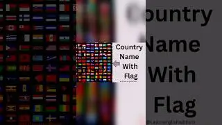 Country Flags 👍 #english #shortsfeed #youtubeshorts