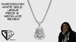 Marcozo White Gold Jesus Pendant & Necklace Jewelry Review (marcozo.com)
