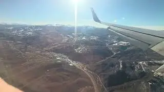 Descending into Eagle Airport,  Colorado 1/3/26 b