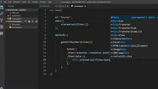 Vue Js  Fetch Data From Star Wars Api