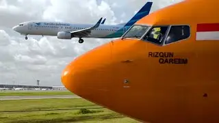 GARUDA INDONESIA VS MY INDO AIRLINES | #pesawat #markaspesawat #planespotting #helicopter