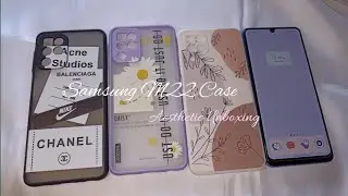 Эстетическая распаковка чехла для Samsung M22 💜 #SamsungM22Case