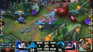 Cloud 9 vs Team Liquid   League Of Legends NA LCS 2015 Summer W6D1