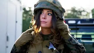 Girl Gamer gets Marine Combat Training in Quantico