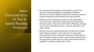 Reinforcement Learning-based routing in the Internet of Underwater Things (IoUTs)