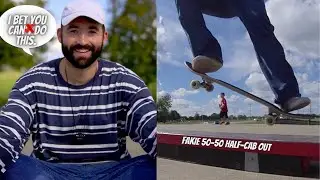 How to Fakie 50-50 180 out